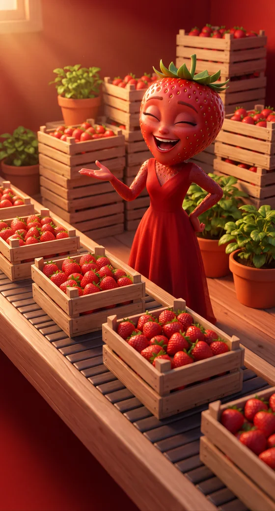 Un épisode de la série de fruits